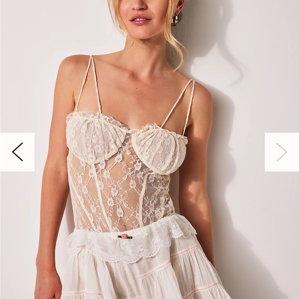 NWT Free People If You Dare Bodysuit